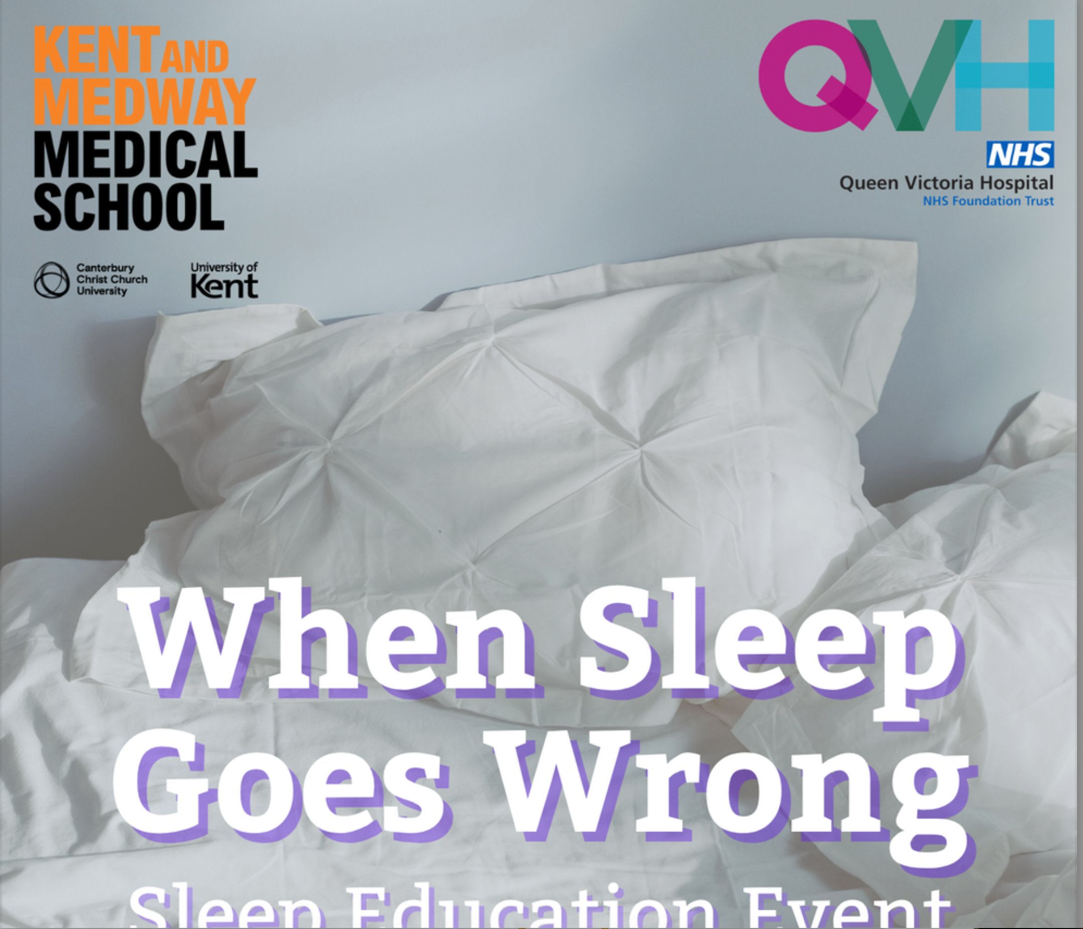 When Sleep Goes Wrong — Sleep Education Event